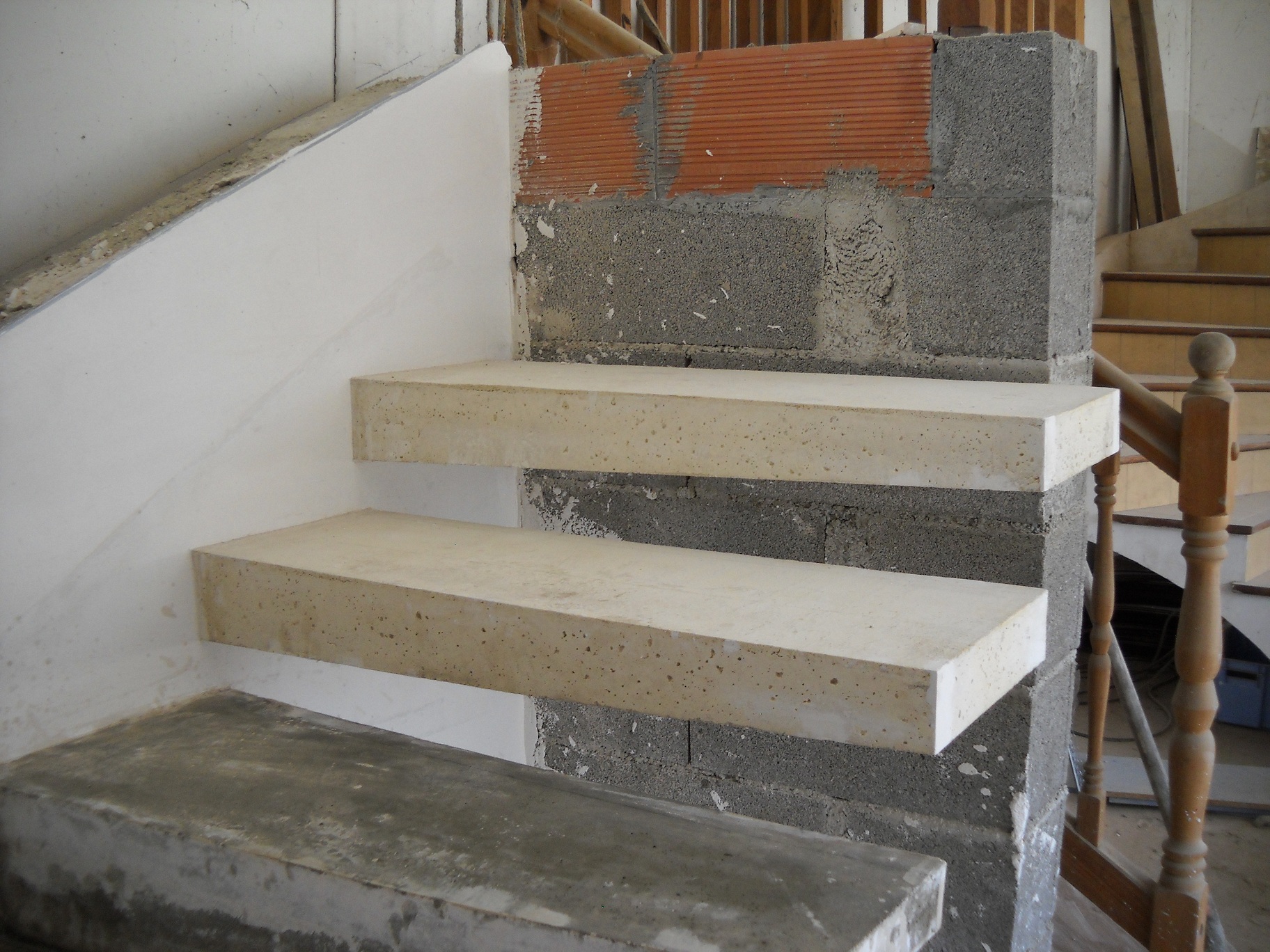escalier beton brut dejean